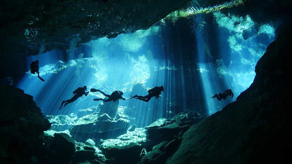 Cave Diving in Mexico's Cenotes