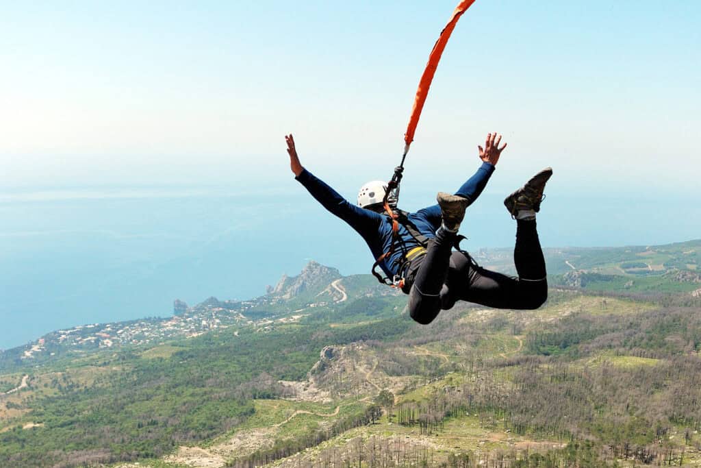 Skydiving and Bungee Jumping