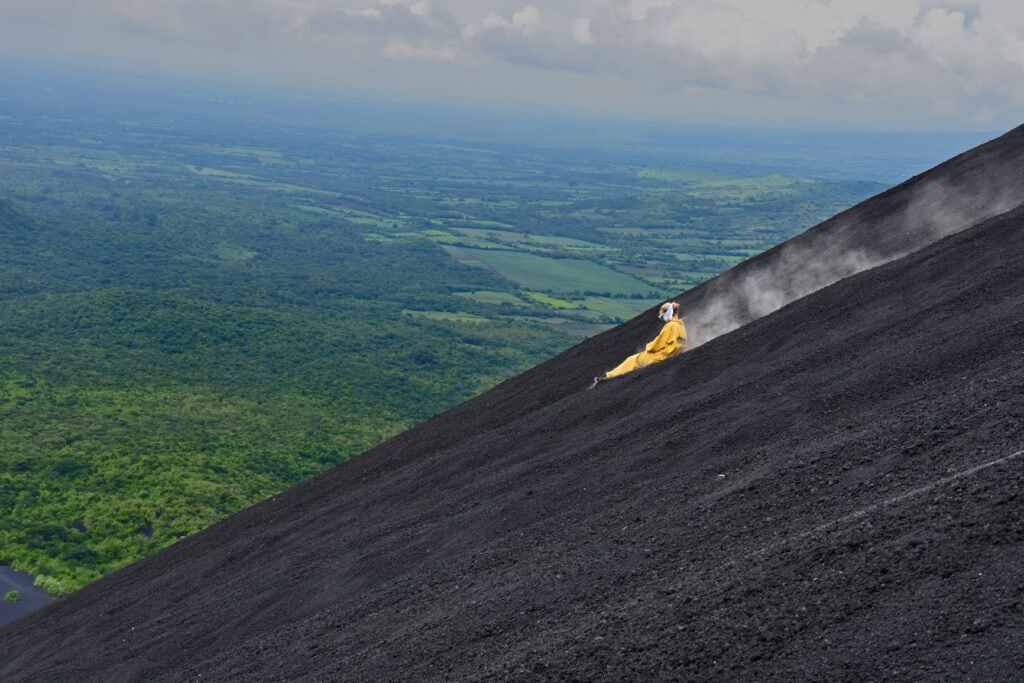 Volcano Boarding in Nicaragua